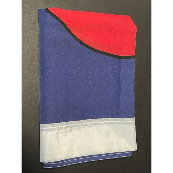 Santa Christmas curtain panel single drapes Wreath Holly tapestry 43" x 28" - Picture 7 of 7